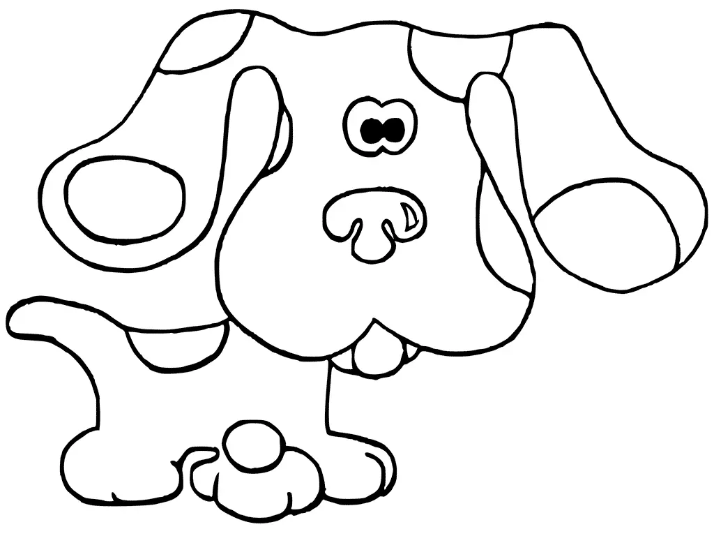 Desenhos de Blues Clues Para Colorir 5