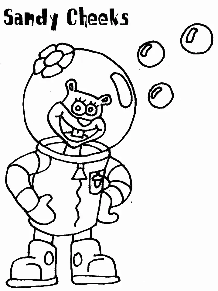 Desenhos de Bob Esponja Para Colorir 1