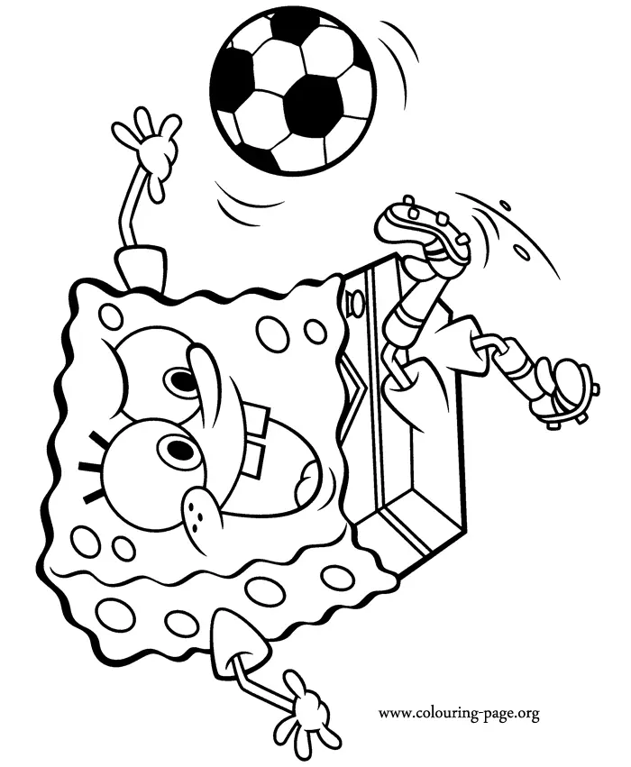 Desenhos de Bob Esponja Para Colorir 23