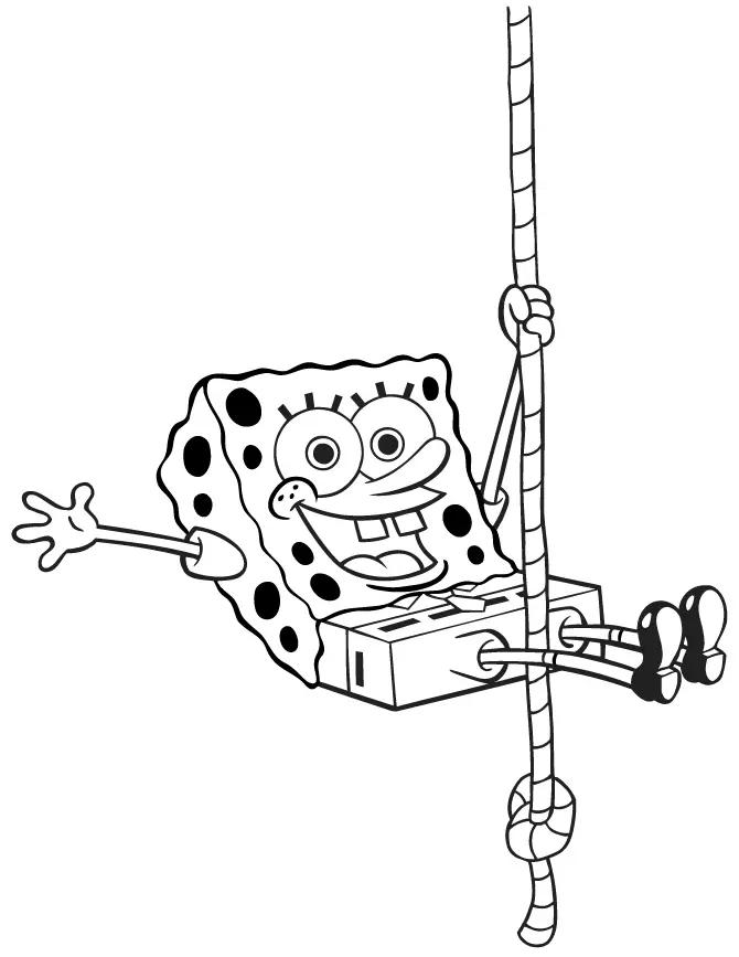 Desenhos de Bob Esponja Para Colorir 30