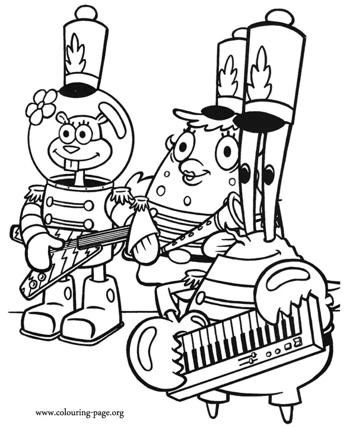 Desenhos de Bob Esponja Para Colorir 32