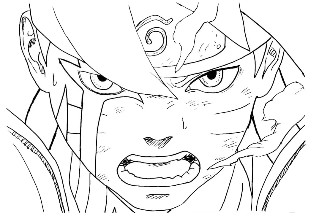 Desenhos de Boruto Para Colorir 1