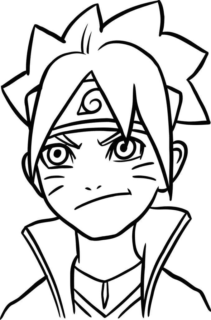 Desenhos de Boruto Para Colorir 11