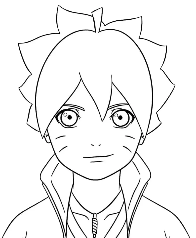 Desenhos de Boruto Para Colorir 13