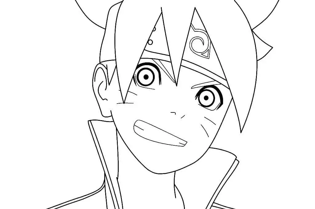 Desenhos de Boruto Para Colorir 17