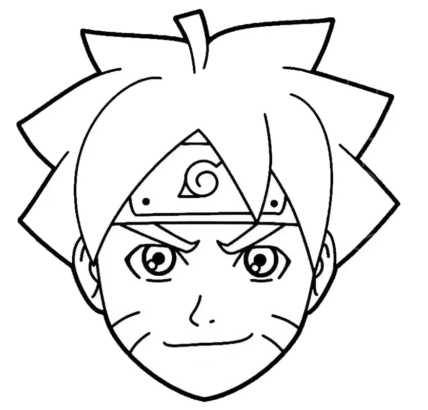 Desenhos de Boruto Para Colorir 18