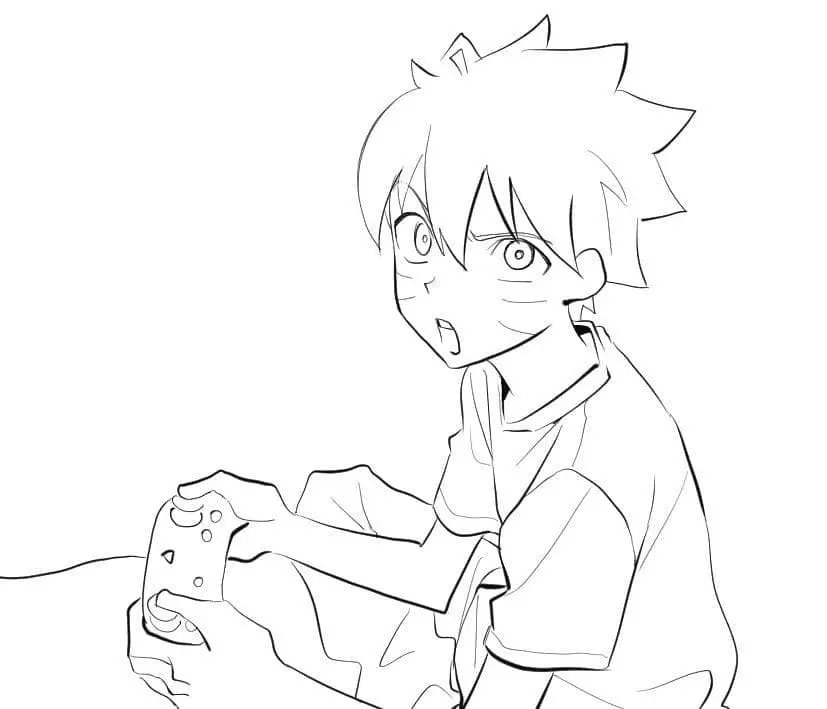 Desenhos de Boruto Para Colorir 24