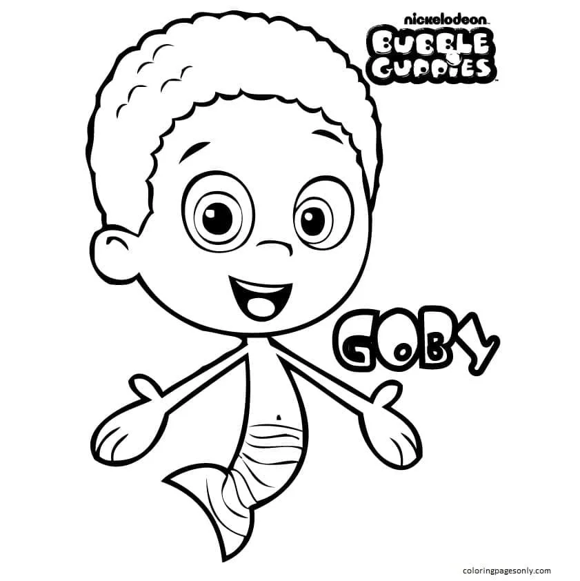 Desenhos de Bubble Guppies Para Colorir 12