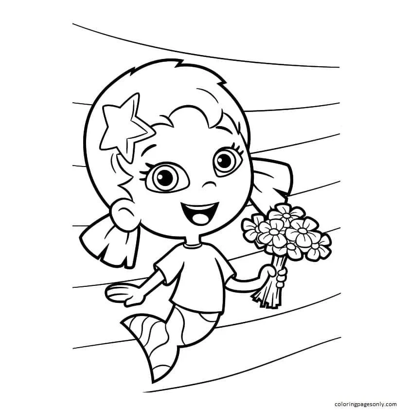 Desenhos de Bubble Guppies Para Colorir 16