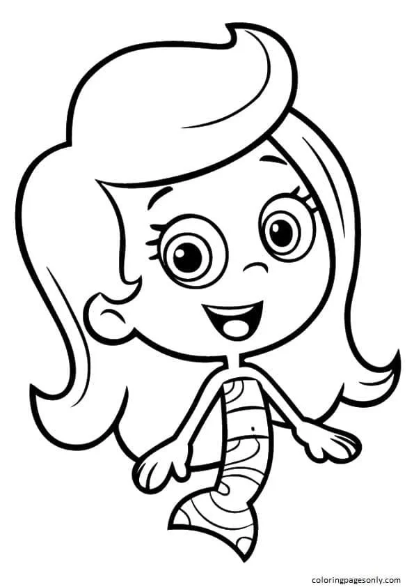 Desenhos de Bubble Guppies Para Colorir 18