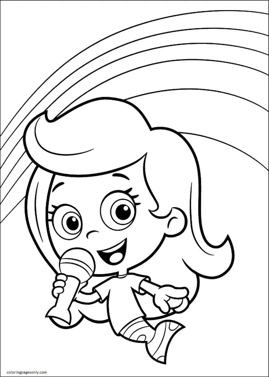 Desenhos de Bubble Guppies Para Colorir 24