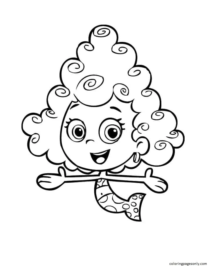 Desenhos de Bubble Guppies Para Colorir 25