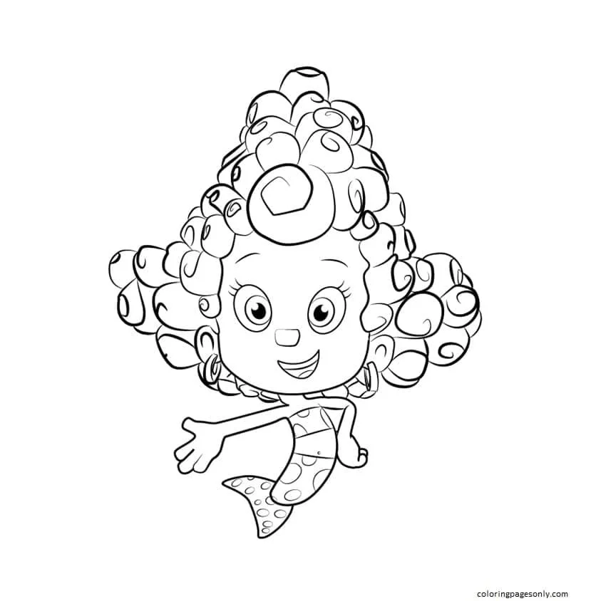 Desenhos de Bubble Guppies Para Colorir 32