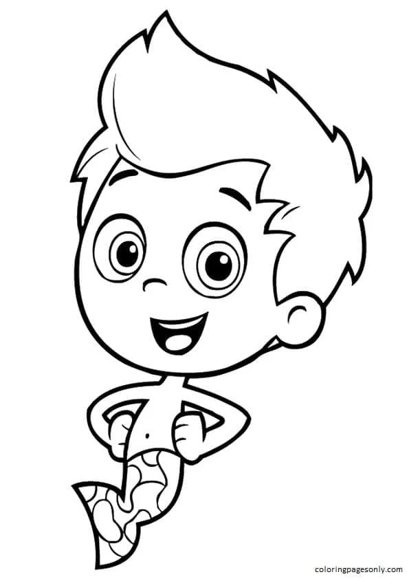 Desenhos de Bubble Guppies Para Colorir 37