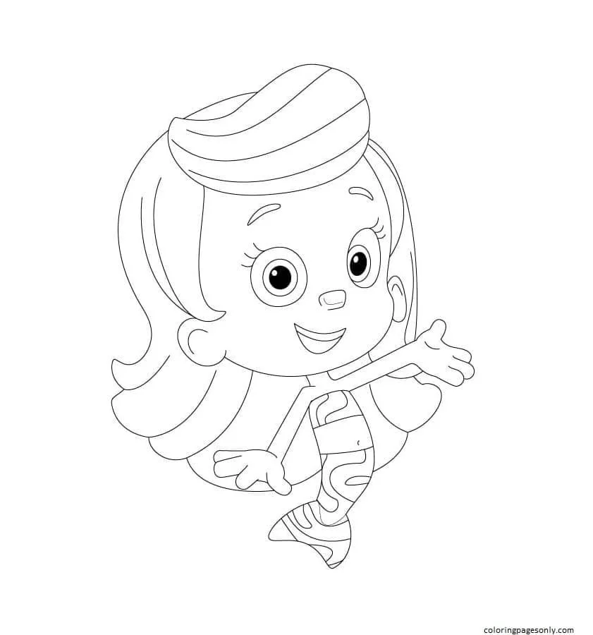 Desenhos de Bubble Guppies Para Colorir 39