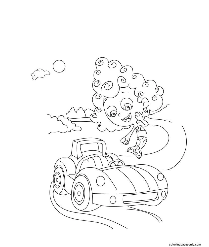 Desenhos de Bubble Guppies Para Colorir 41