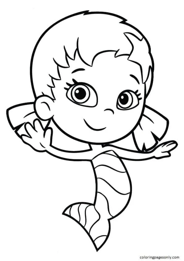 Desenhos de Bubble Guppies Para Colorir 42