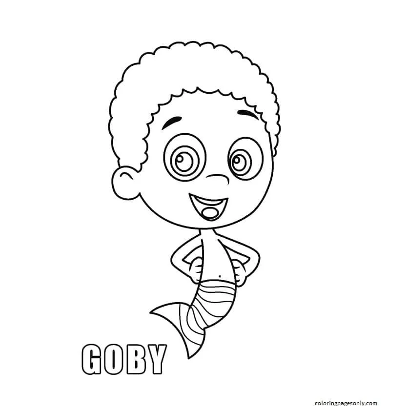 Desenhos de Bubble Guppies Para Colorir 45