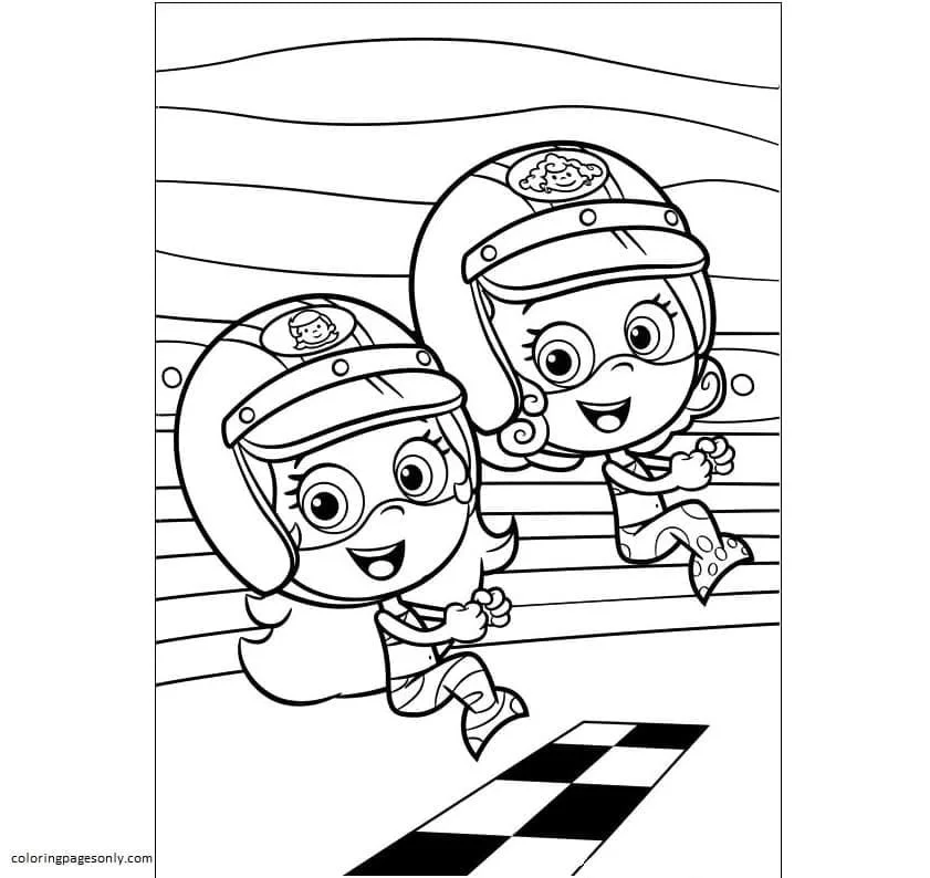 Desenhos de Bubble Guppies Para Colorir 46