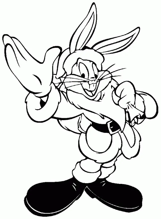 Desenhos de Bugs Bunny Para Colorir 14