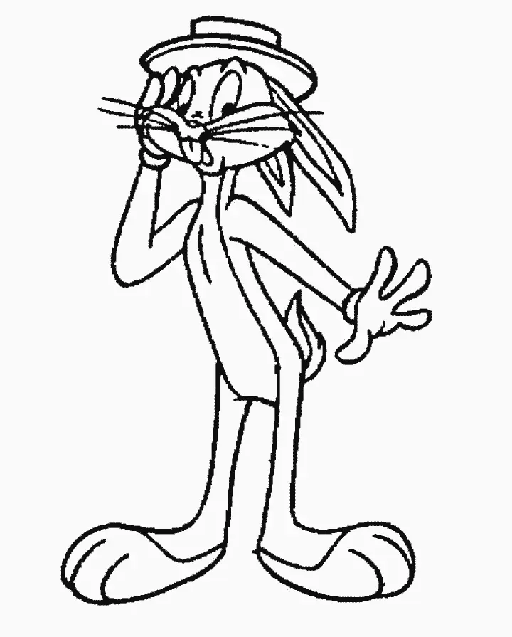 Desenhos de Bugs Bunny Para Colorir 16