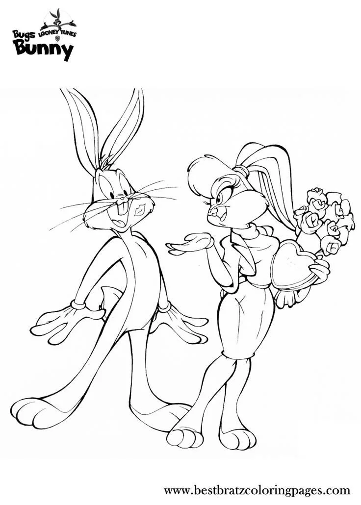 Desenhos de Bugs Bunny Para Colorir 17