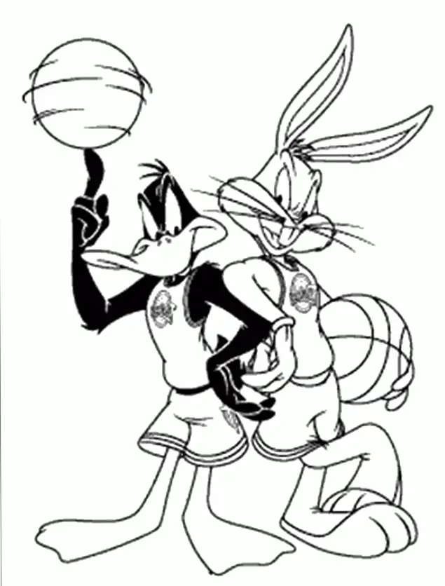 Desenhos de Bugs Bunny Para Colorir 21