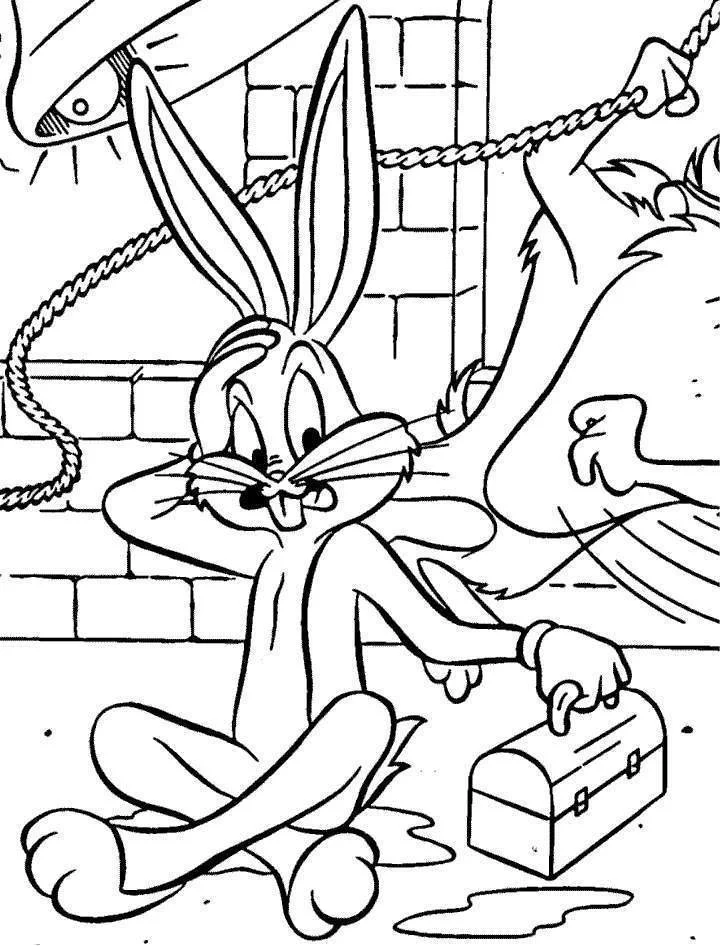 Desenhos de Bugs Bunny Para Colorir 23