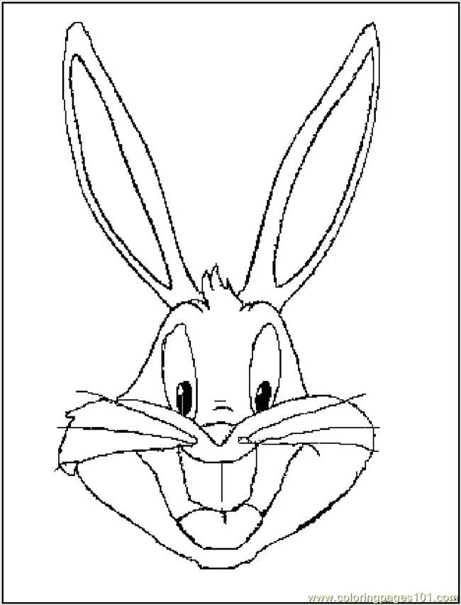 Desenhos de Bugs Bunny Para Colorir 24