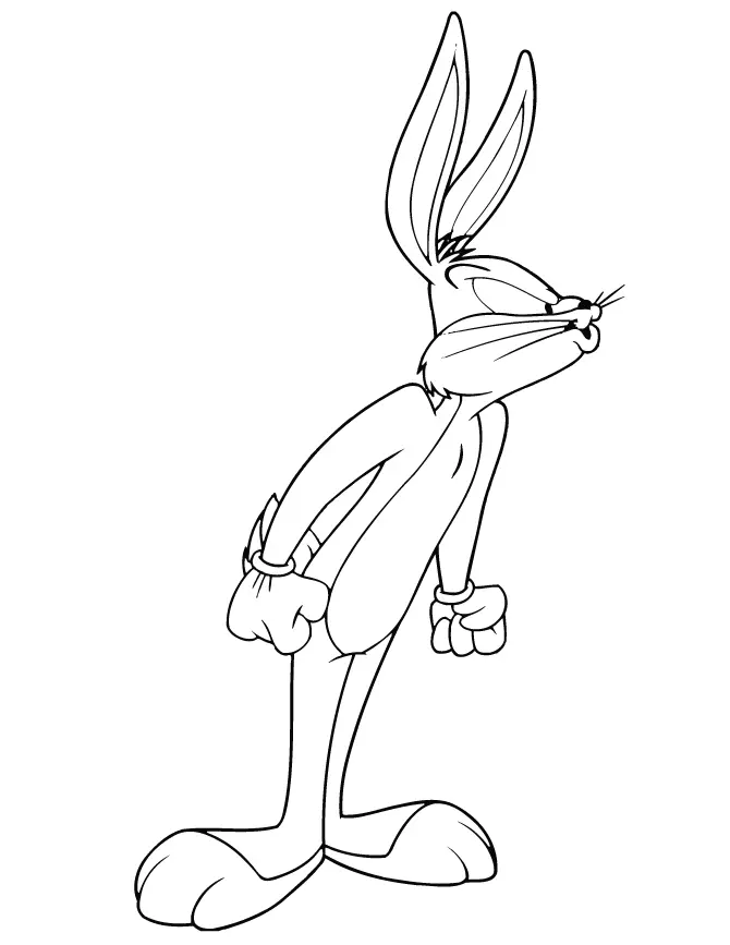 Desenhos de Bugs Bunny Para Colorir 26