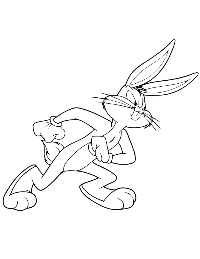 Desenhos de Bugs Bunny Para Colorir 30