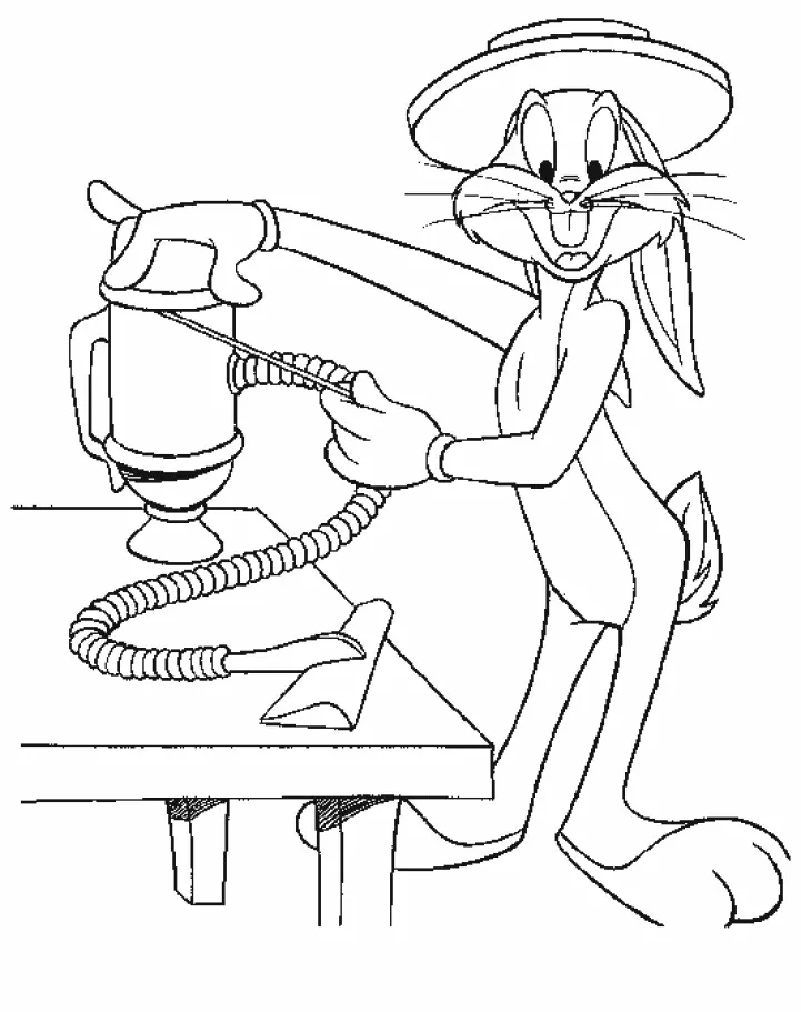 Desenhos de Bugs Bunny Para Colorir 31