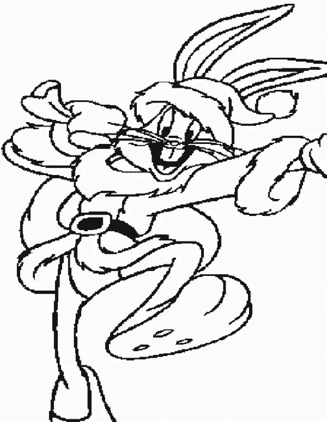 Desenhos de Bugs Bunny Para Colorir 32