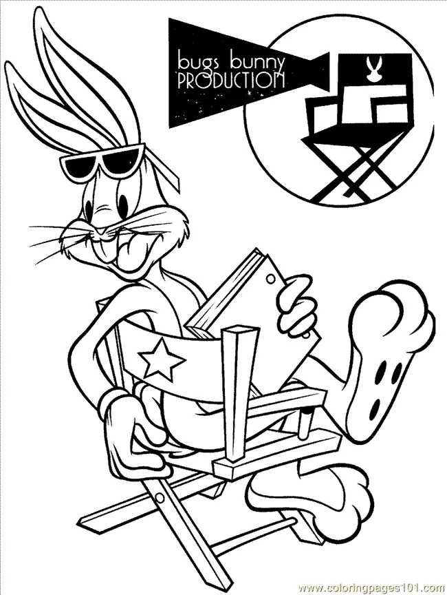 Desenhos de Bugs Bunny Para Colorir 34