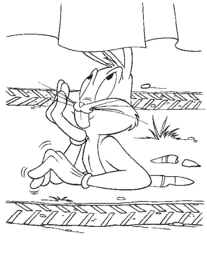 Desenhos de Bugs Bunny Para Colorir 35