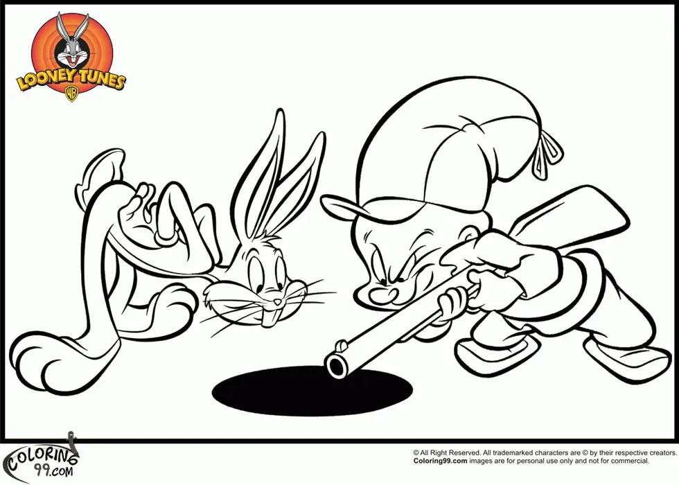 Desenhos de Bugs Bunny Para Colorir 36