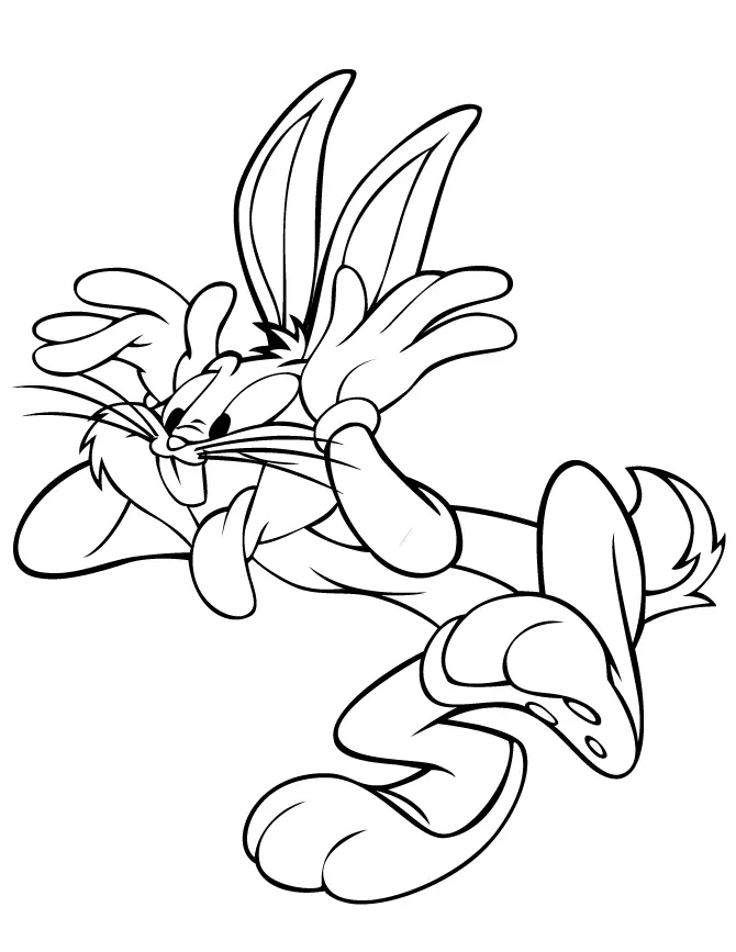 Desenhos de Bugs Bunny Para Colorir 5