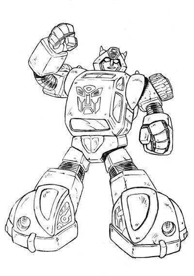 Desenhos de Bumblebee Para Colorir 10