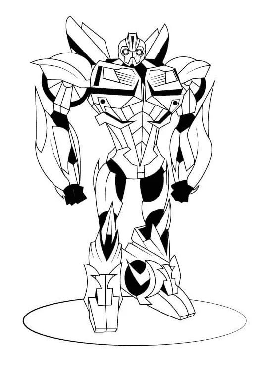 Desenhos de Bumblebee Para Colorir 28