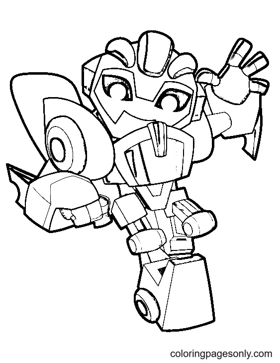 Desenhos de Bumblebee Para Colorir 31