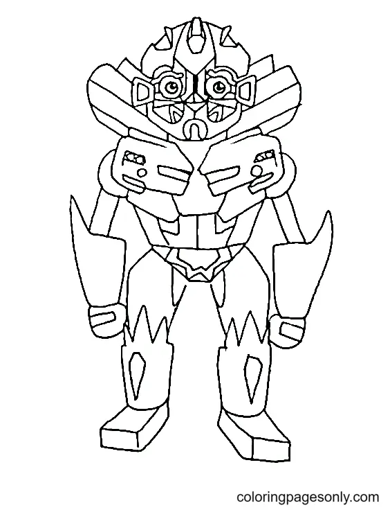 Desenhos de Bumblebee Para Colorir 35