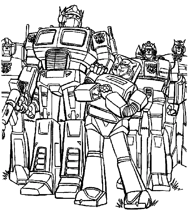 Desenhos de Bumblebee Para Colorir 4