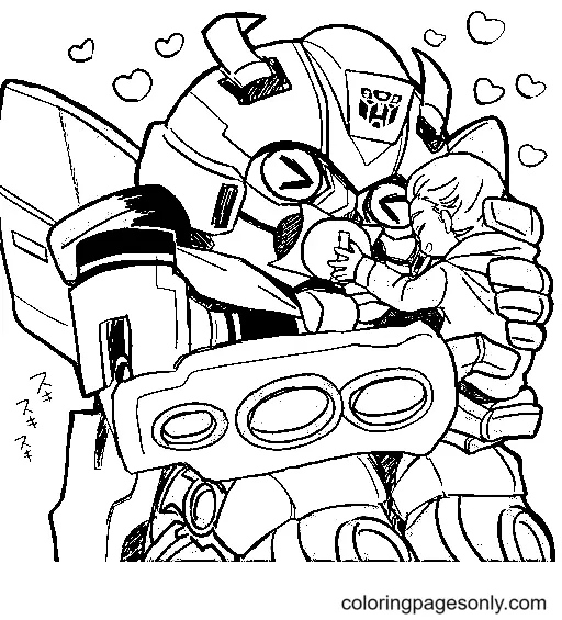 Desenhos de Bumblebee Para Colorir 41