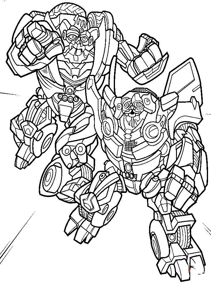 Desenhos de Bumblebee Para Colorir 7