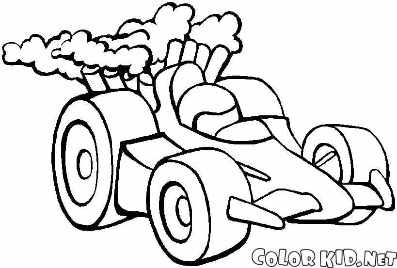 Desenhos de Carros de Rally Para Colorir 26