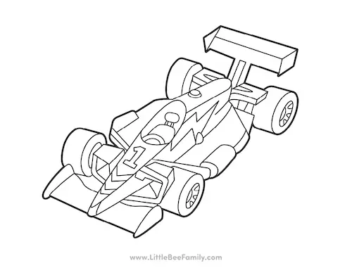 Desenhos de Carros de Rally Para Colorir 27