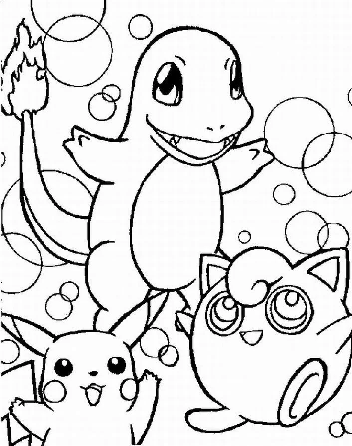 Desenhos de Cartao de Pokemon Para Colorir 20