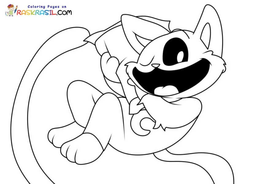 Desenhos de CatNap Para Colorir 18