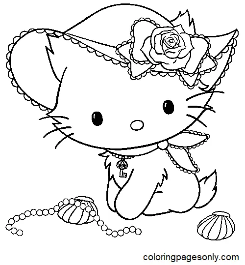 Desenhos de Charmmy Kitty Para Colorir 1