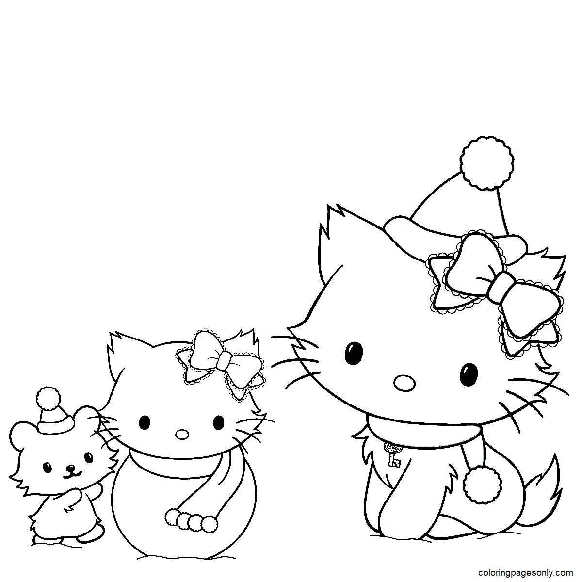 Desenhos de Charmmy Kitty Para Colorir 10